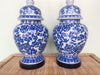 Pair of Blue and White Ginger Jar Lamps