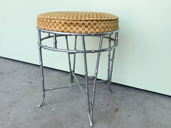 Faux Bamboo Stool