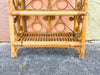 Old Florida Fiddlehead Rattan Shelf