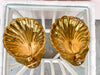 Brass Seashell Wall Sconces