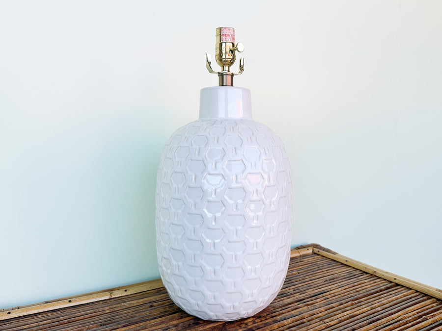 Ceramic Honeycomb Lamp