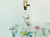 Pair of Cute Floral Tole Lamps