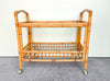 Old Florida Rattan Bar Cart