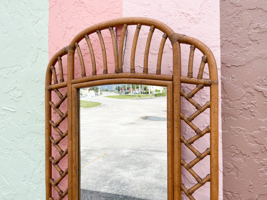 Warehouse Wednesday Sale: Ficks Reed Rattan Mirror