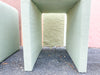 Warehouse Wednesday: Pair of Seafoam Upholstered Side Tables