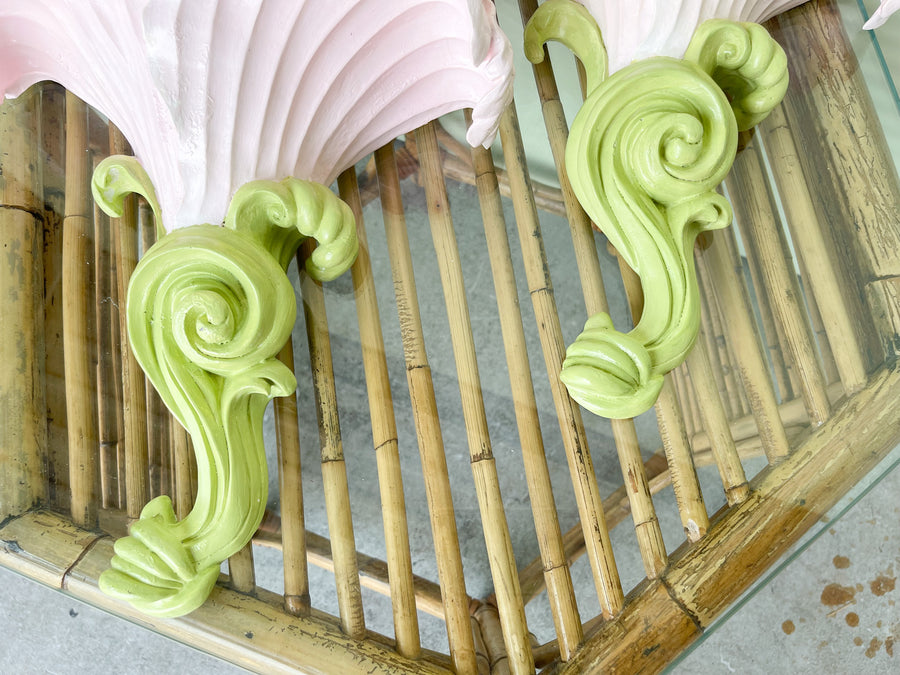 Pair of Flower Wall Pockets