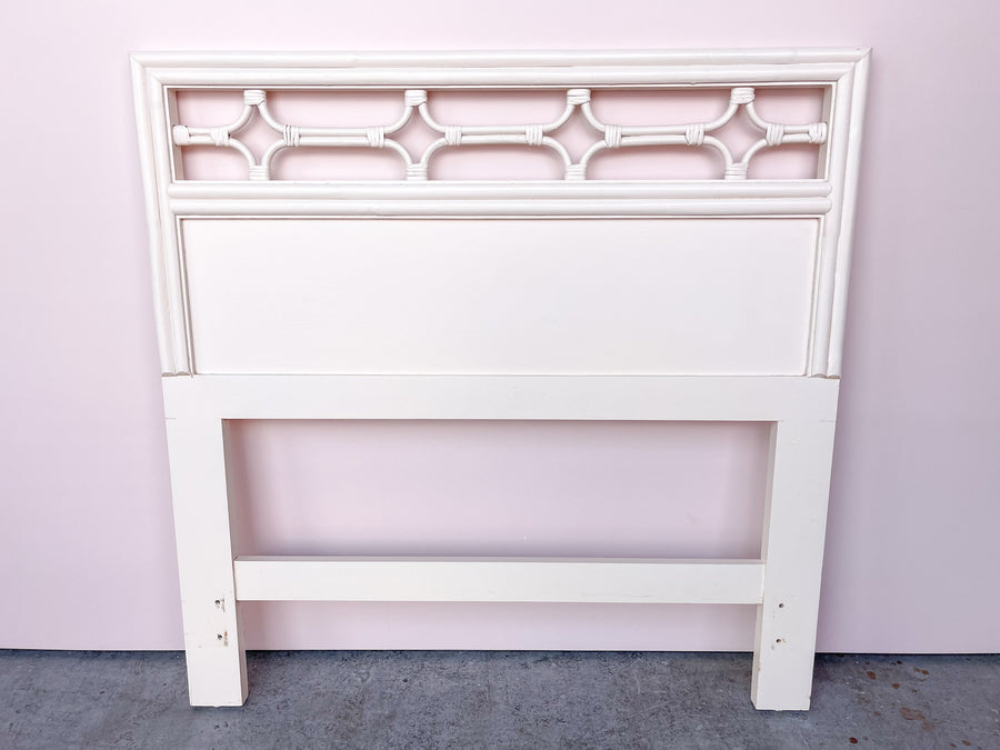 Pair of Palm Beach Chic Twin Headboards