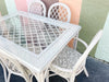 Lattice Love Dining Table and Chairs