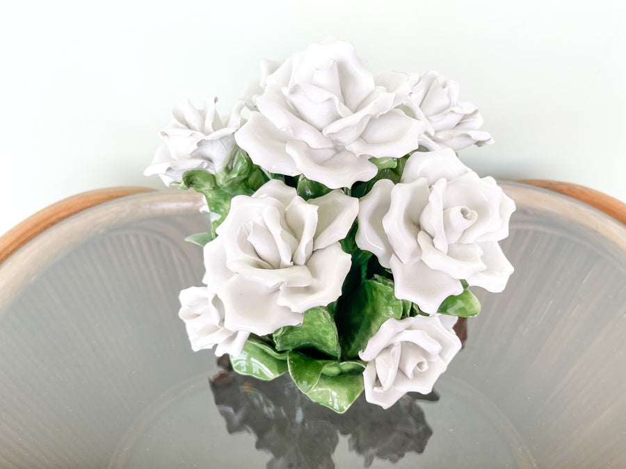 Porcelain Gardenia Sculpture