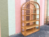 Old Florida Arch Rattan Etagere