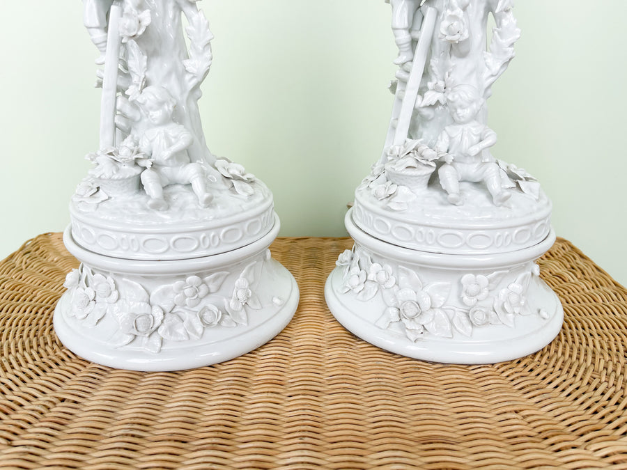 Pair of Blanc De Chine Lamps