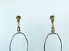 Pair of Cream and Gold Lamps