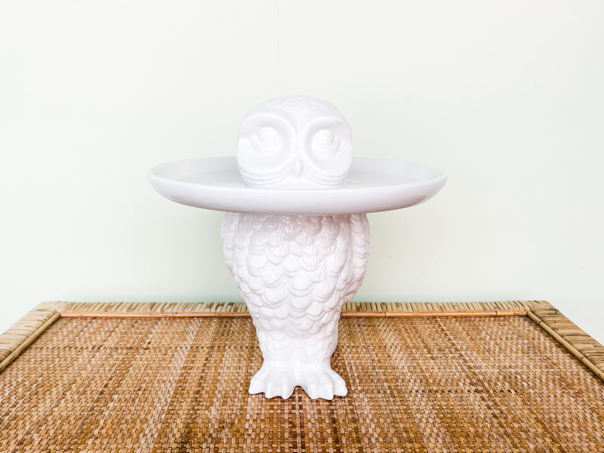 Owl Serving Dish