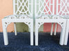 Set of Twelve Fretwork Pagoda Dining Chairs