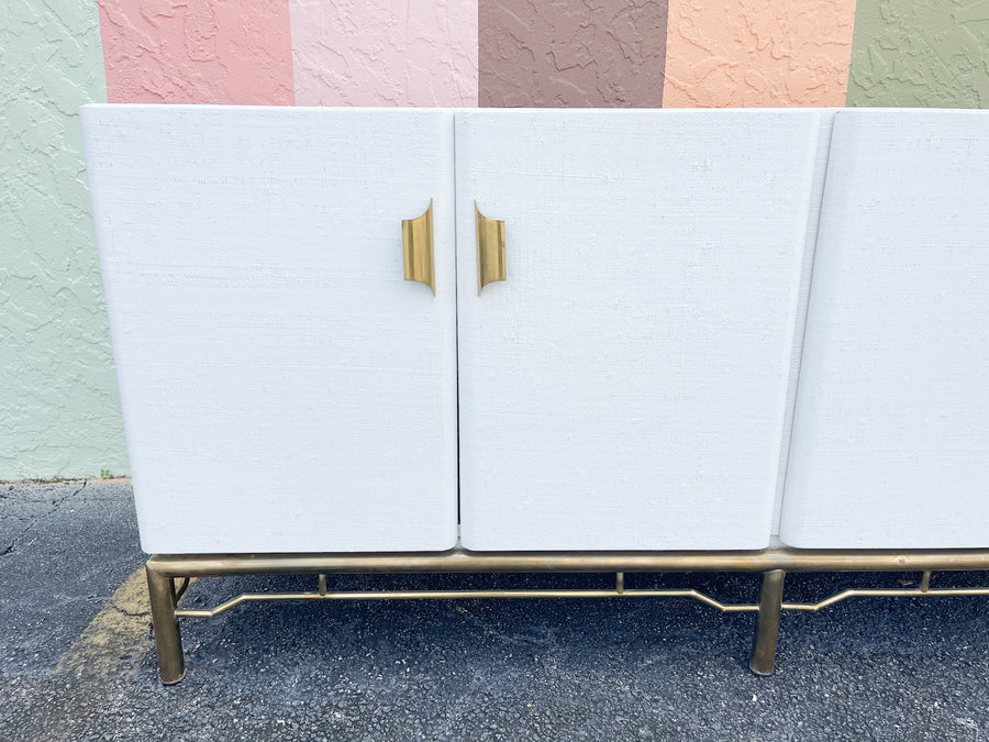 Linen Wrapped Mastercraft Credenza