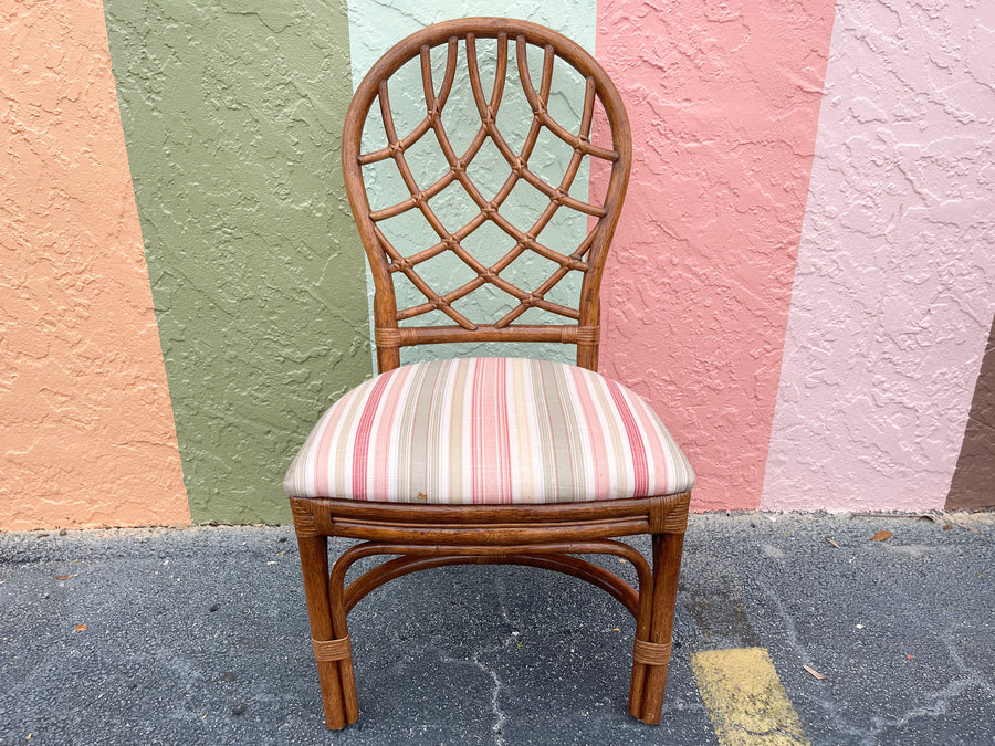 Coastal Rattan Table and Chairs