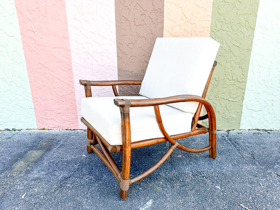 Handsome Rattan Accent Chair