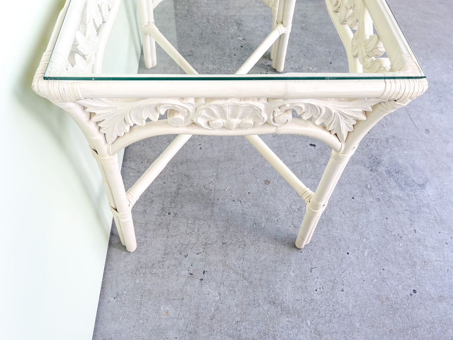 Pair of Shell Side Tables