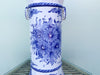 Blue and White Floral Umbrella Stand