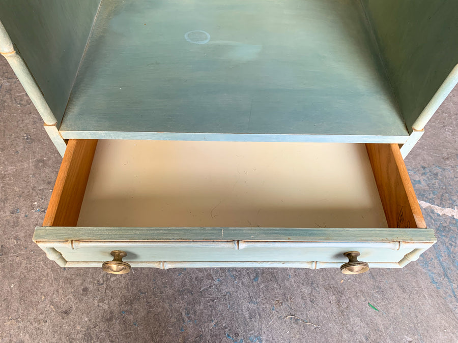 Pair of Ficks Reed Nightstands