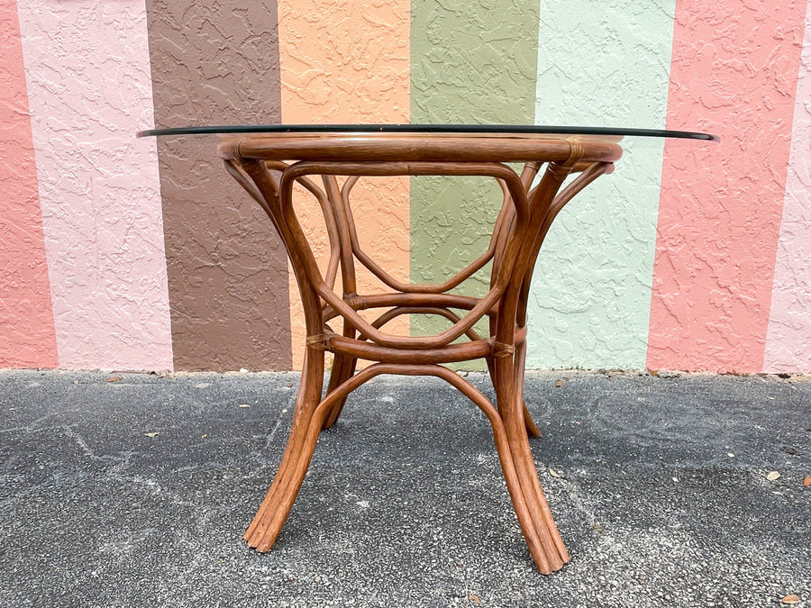 Coastal Rattan Table and Chairs