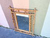 Old Florida Rattan Mirror