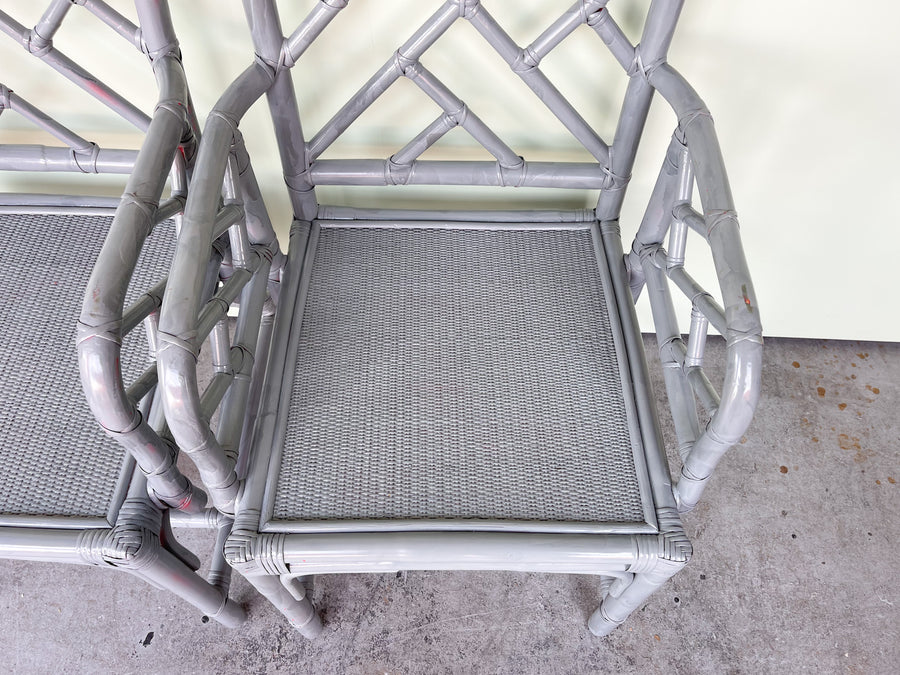 Warehouse Wednesday Sale: Pair of Modern Chippendale Arm Chairs