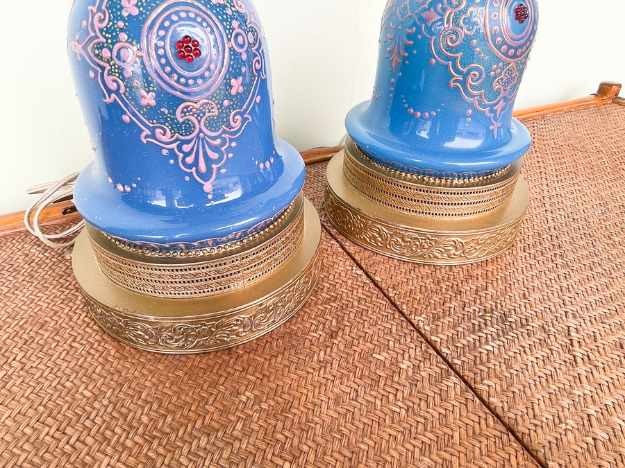 Pair of Moroccan Style Lamps