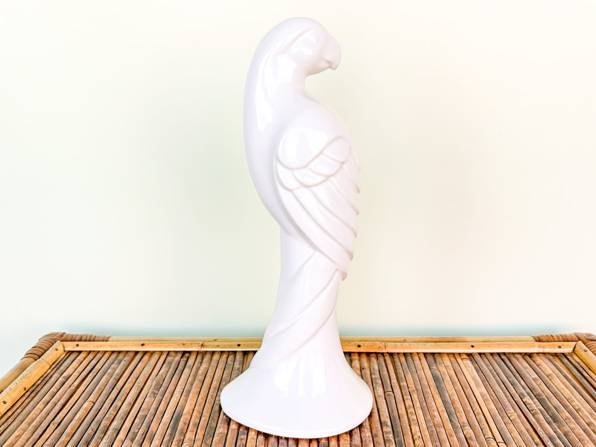 Palm Beach Chic Haeger Ceramic Parrot