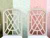 Set of Eight Fretwork Pagoda Dining Chairs