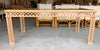 Diamond Pattern Fretwork Dining Table