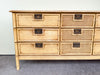 Faux Bamboo Campaign Dresser