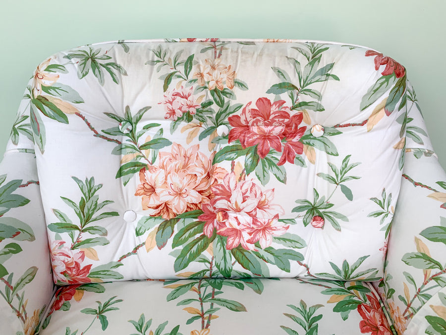 Pair of Granny Chic Upholstered Chairs