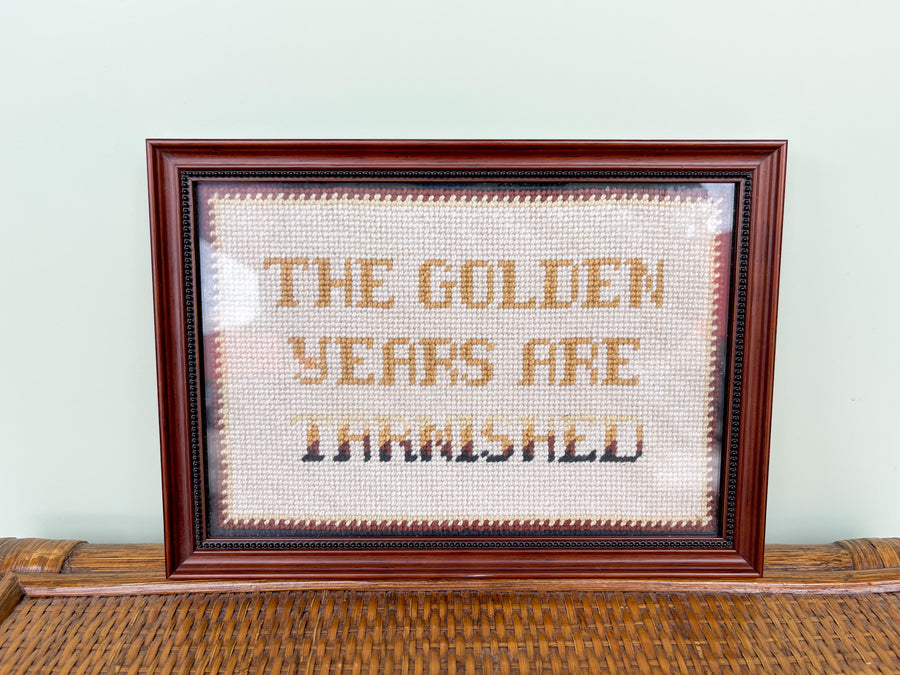 Golden Years Needlepoint