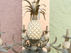 Tole Pineapple Chandelier