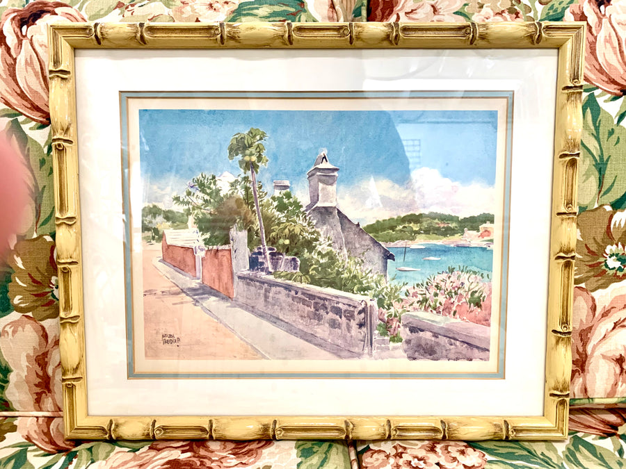 Pair of Bermuda Watercolor Prints