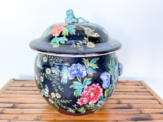 Colorful Asian Inspired Jar