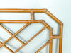 Rattan Chippendale Twin Headboard