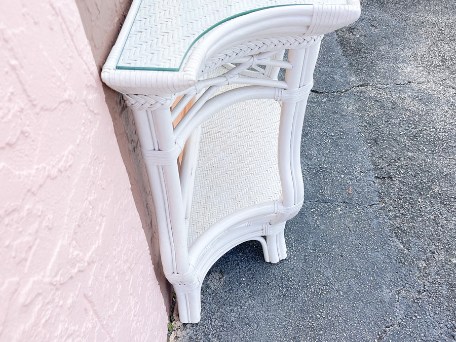 Palm Beach Chic Braided Console