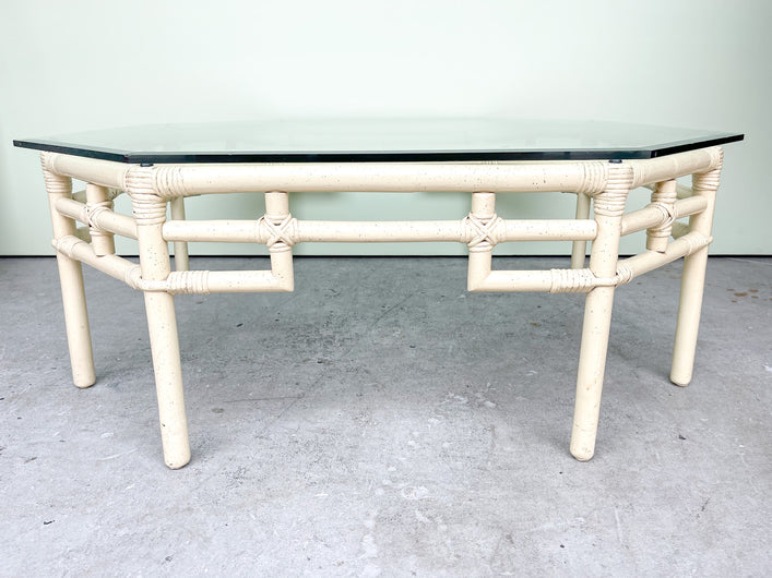 Ficks Reed Rattan Coffee Table