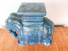 Turquoise Elephant Garden Seat