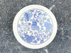 Cute Blue and White Garden Seat