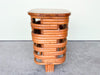 Frankl Style Rattan Side Table