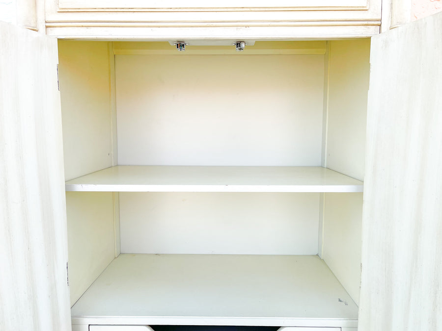 Warehouse Wednesday Sale: Faux Bamboo Thomasville Cabinet