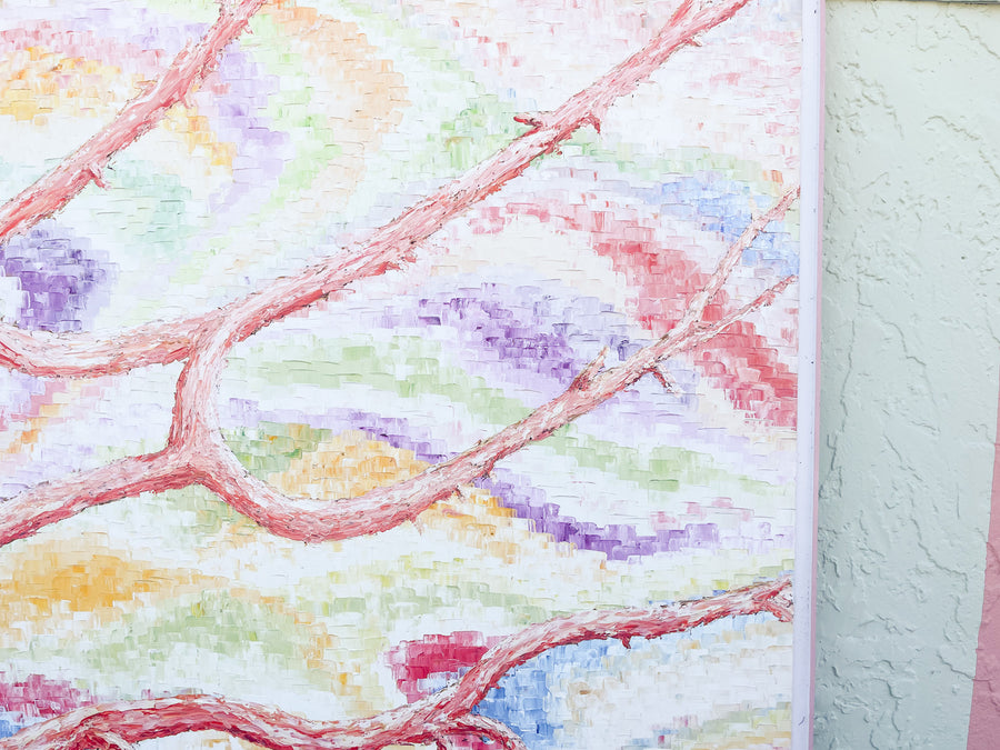 Large Scale Colorful Confetti Original Art