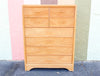 Pencil Reed Rattan Tall Chest