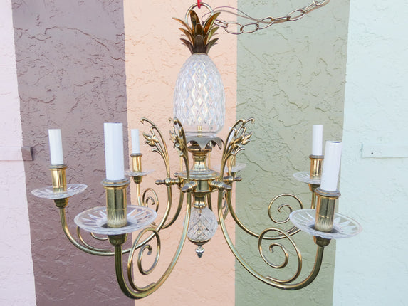 Regency Pineapple Chandelier