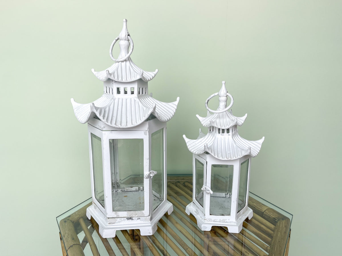 Pair of Pagoda Lanterns