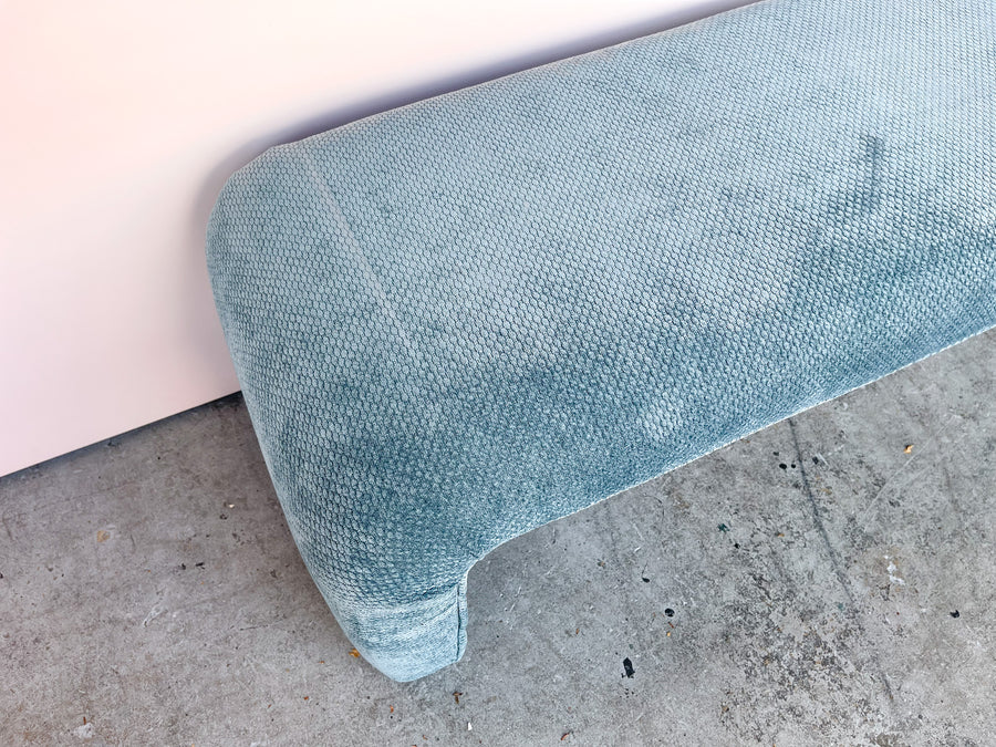 Upholstered Waterfall Bench