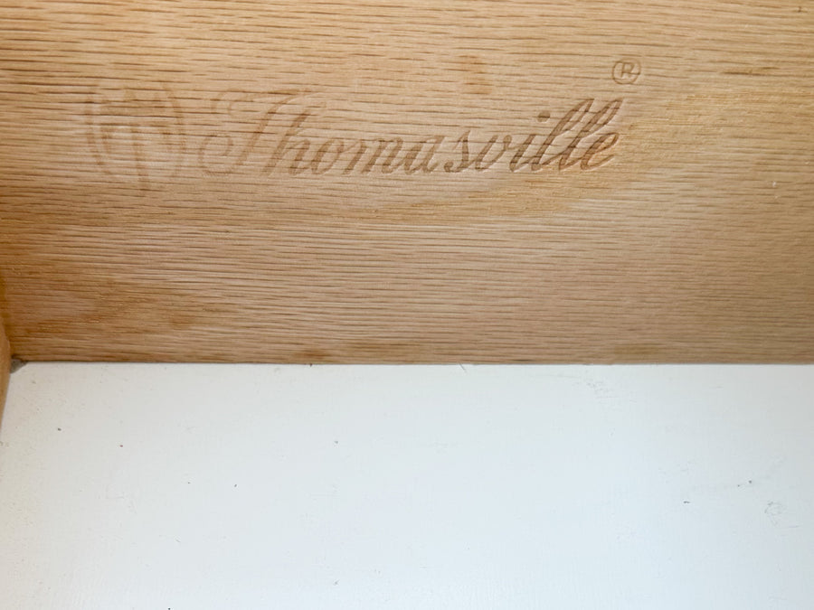 Thomasville Yellow Faux Bamboo Lingerie Chest